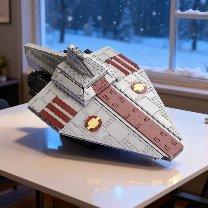 

2505pcs MOC Acclamator Starship Star Battle UCS Model Building Blocks Toy Gift Creative Display Collectible Desk Premium Adult