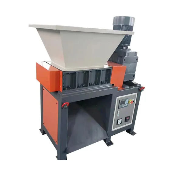 Small Plastic Shredder Mini Wood Chipper Shredder Machine Waste Thin Scrap Metal Shredding And Recycling