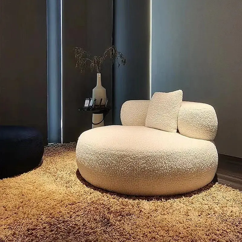 Quality Double Living Room Sofas Designer Single Loveseat Lazy Living Room Sofas Armchair Sleeper Divano Letto Furniture - view 3
