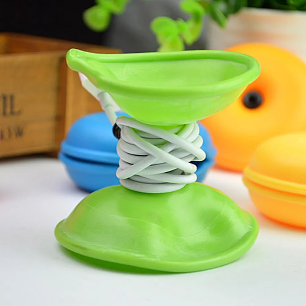 

3Pcs Turtle Cable Organizer Portable Wire Storage Box Headphone Cord Reel Earbuds Keeper Wire Shortener Winder Holder