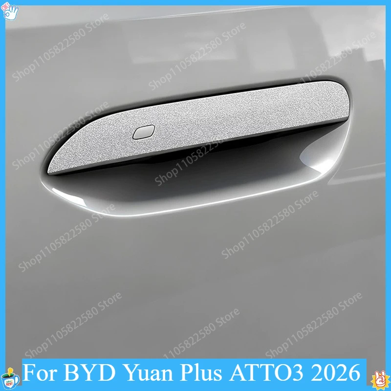byd-yuan-plus-atto3-2026年モデル用、車外ドアハンドル、ウィンドウコントロールパネルの装飾ステッカー、星空デカール