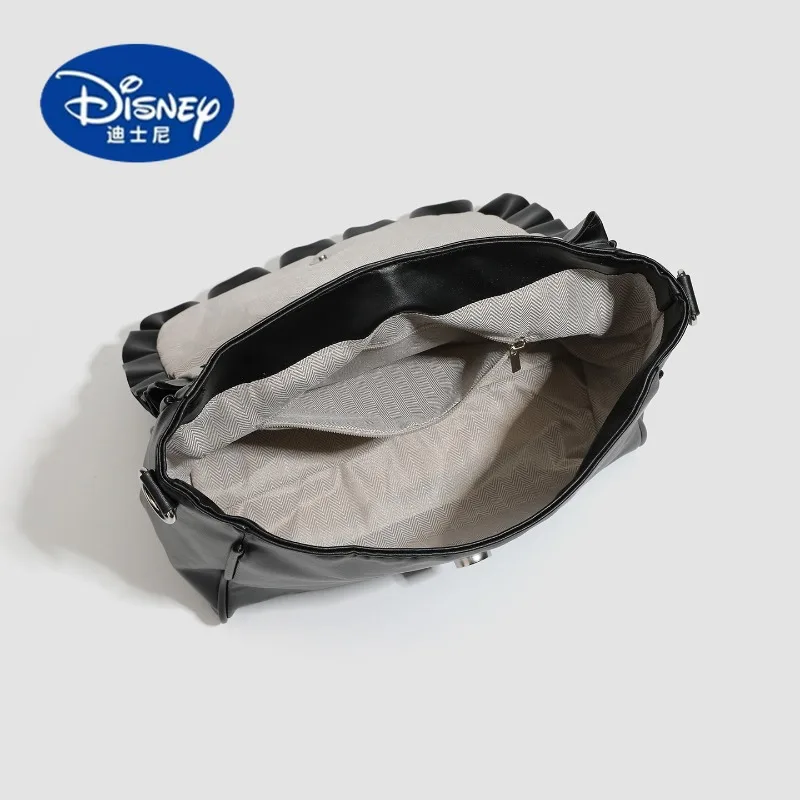 Disney Summer New Tote Bag verde menta - Borsa a mano leggera e versatile di grande capacità con dettagli a fiocco dolce per i pendolari casual