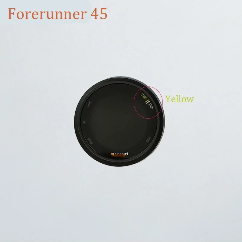 Pantalla LCD original para reloj inteligente Garmin Forerunner 45; repuesto de pantalla táctil MIP y digitalizador para reparación del monitor del modelo 45.