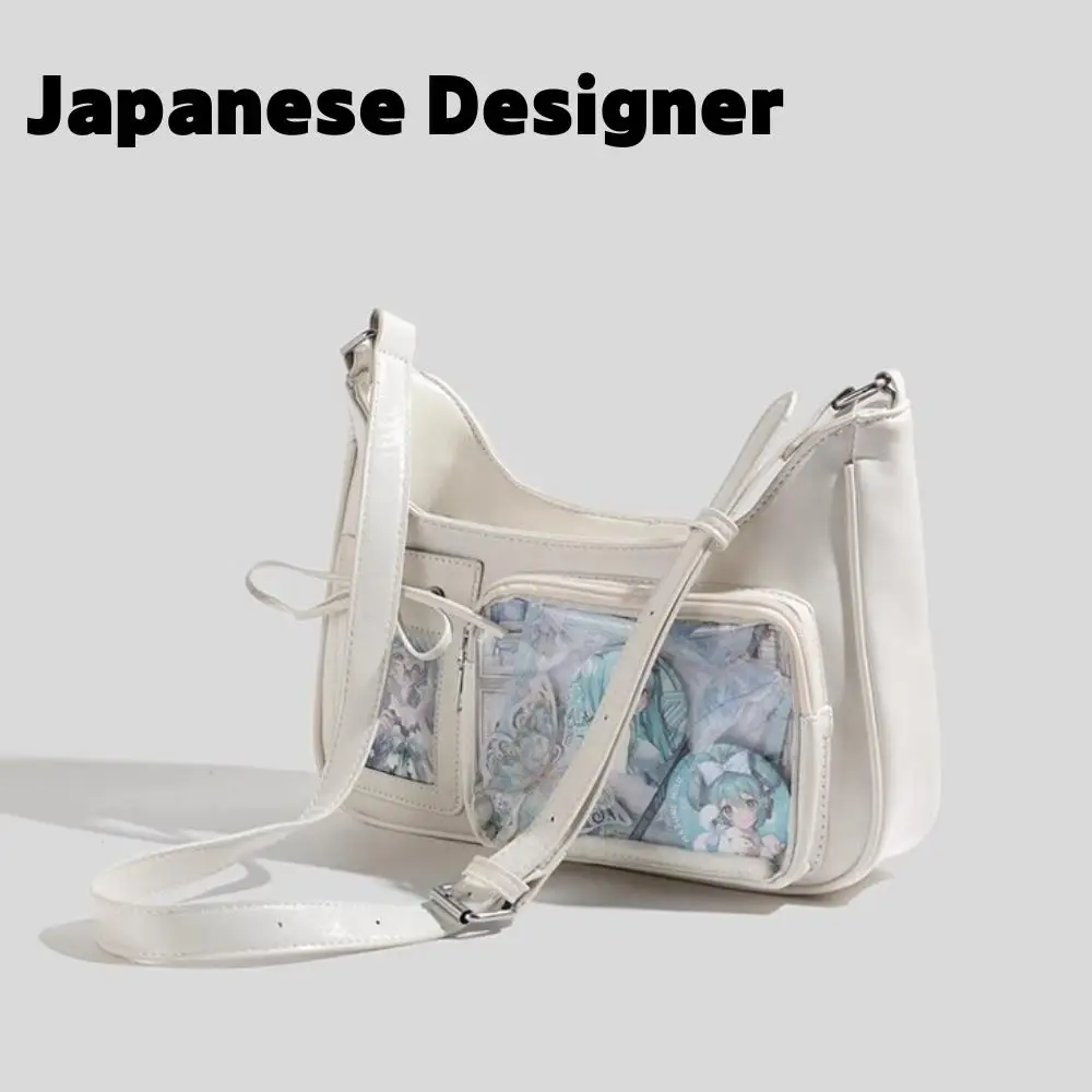

Large Capacity Silver Black Shoulder Bags Lady Travel Tote Bag Crossbody Handbag Women Y2K Ita Bag Preppy Handbag Purse 2025 NEW