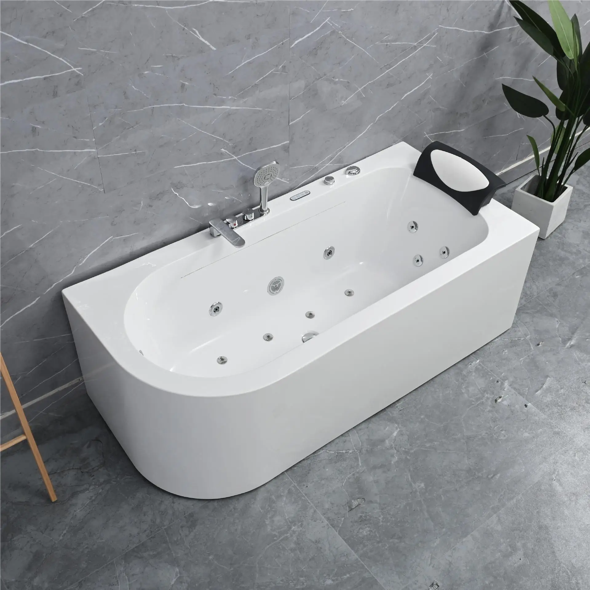 

Acrylic Jacuzzi Home Small Apartment Hotel B & B Bath Smart Constant Temperature Surfing Single Bathtub Wholesale