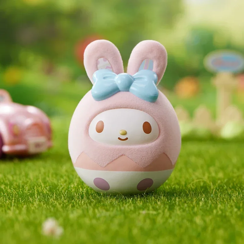 MINISO Sanrio Coniglio Uova Divertenti Scatola Cieca Scatola Misteriosa Caixa Sorpresa Ragazze Anime Figure Modello Carino Regalo Di Compleanno