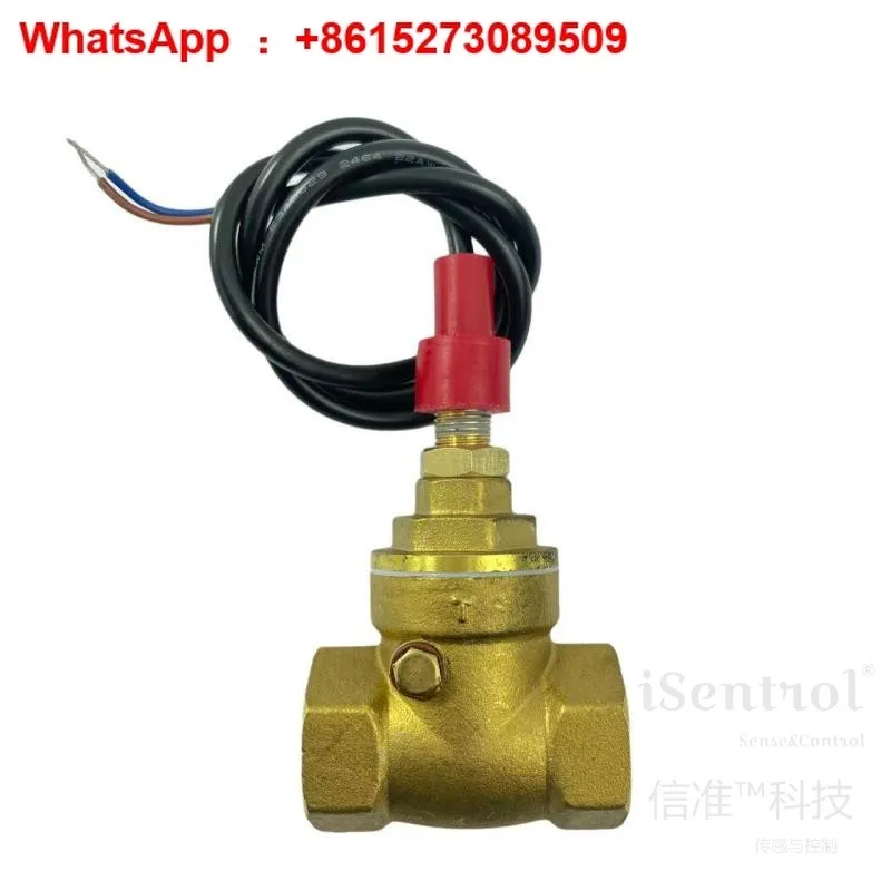 USB baffle type water flow switch All copper SUS304 normally open 4 minutes 6 minutes 1 inch -2 inch 0.3A water closed