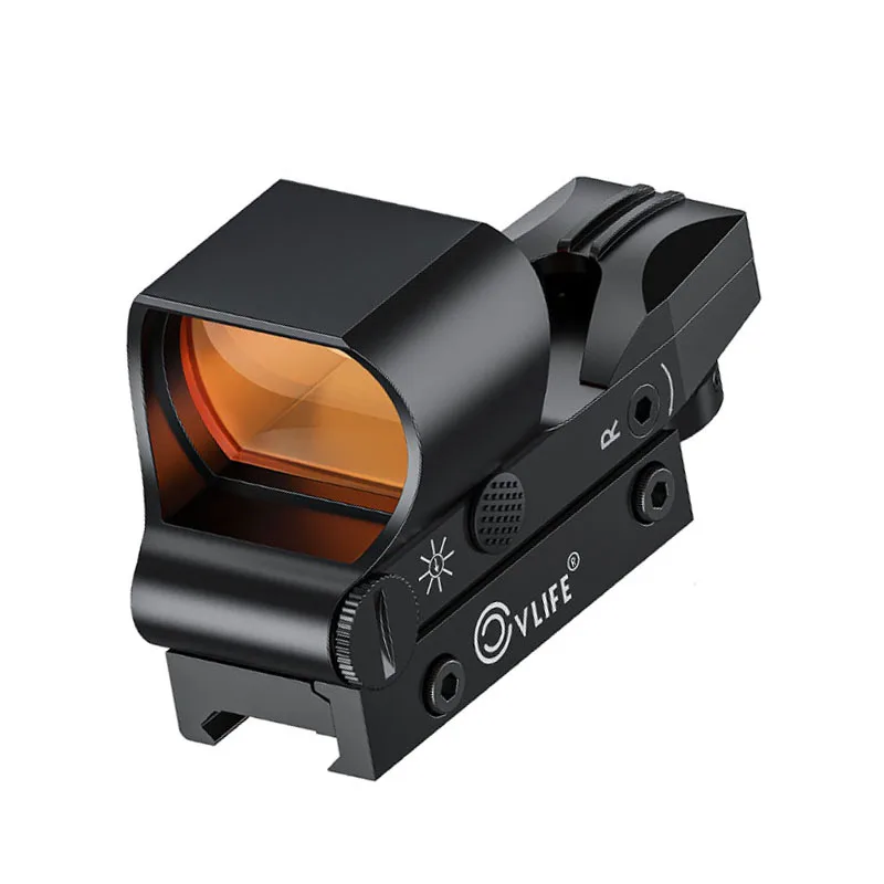 

Прицел MidTen Rifle Scope Hunting 1x28x40 Red Dot Reflex Sight 4 регулируемых сетки 20-мм оптика на планку Пикатинни Absolute Co-Witness