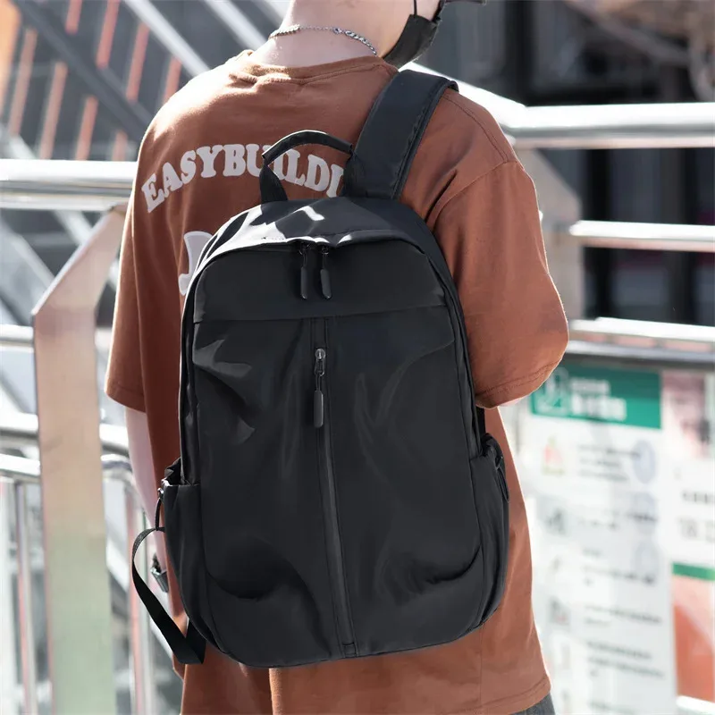 

Trendy College Student Laptop Backpack Fashion Travel Bag Large Capacity Backpack Casual Backpack Men Women