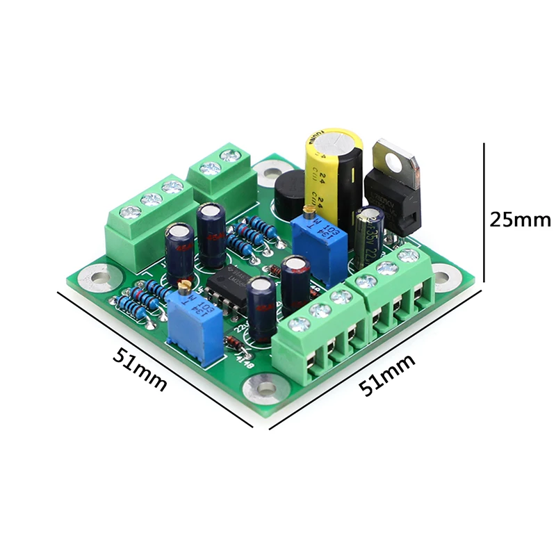 Freies Porto VU Ebene Audio Meter Treiber Board + 2 stücke VU Meter Mit Warme Farbe Sound Druck Meter 9V-20V AC Eingang