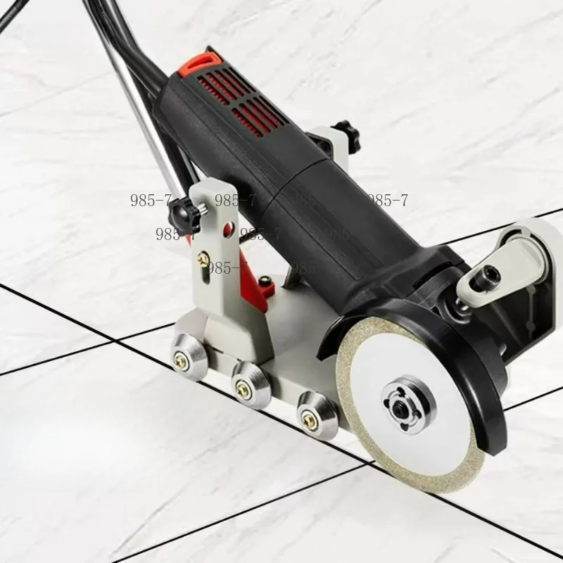 Tile Seam Cleaner Bracket, Angle Grinder Accessory for Cutting Polishing Floor Grout