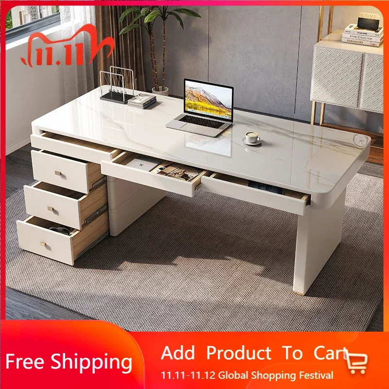 

Современный письменный стол для хранения в скандинавском стиле, роскошные ящики, эстетические большие стоячие компьютерные столы, уникальная мебель Tavolino