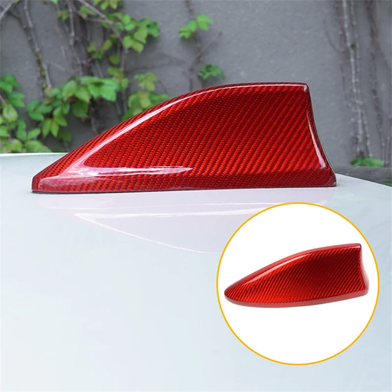 2022 For Subaru BRZ WRX Car Roof Signal Shark Fin Aerial Antenna Genuine Carbon Cover