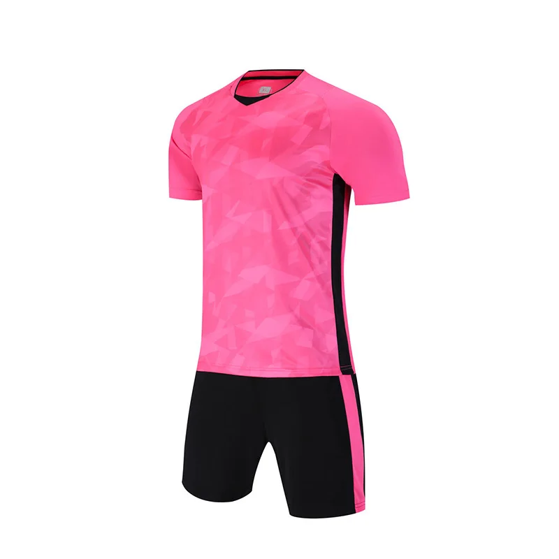 CYOLO Sport DIY Football Match Training Jersey and Short Set with Side Panels 24/25 New Season Short Sleeve Handball Jersey Top