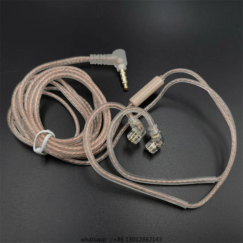 

High-end earphone replaceable cable upgrade cable 0.78 double-pin QDC/KZ/TRN/CCA/Ningfan/live monitoring