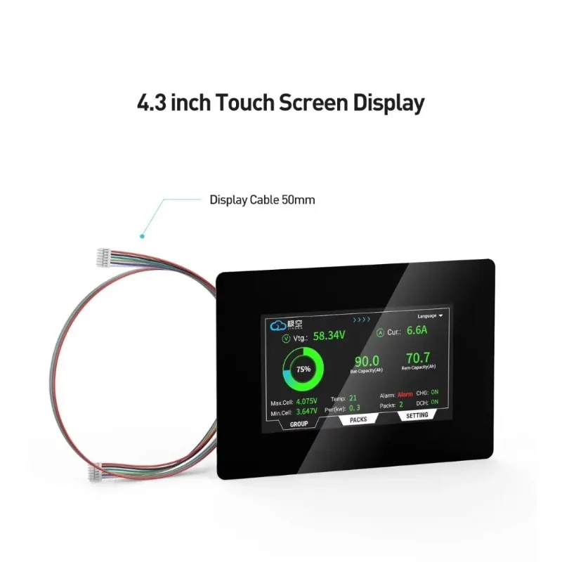 

【2026】Jikong Jk Battery Accessories JK PB2A16S20P V19 High Voltage Bms 4s 12v Lifepo4 16s 48v 200a Battery Accessories Jk Bms