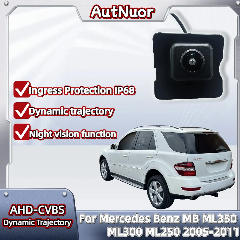HD Fisheye Reverse Camera For Mercedes Benz MB ML350 ML300 ML250 2005-2011 Night Vision Rear View BackUp Parking Camera CCDFish