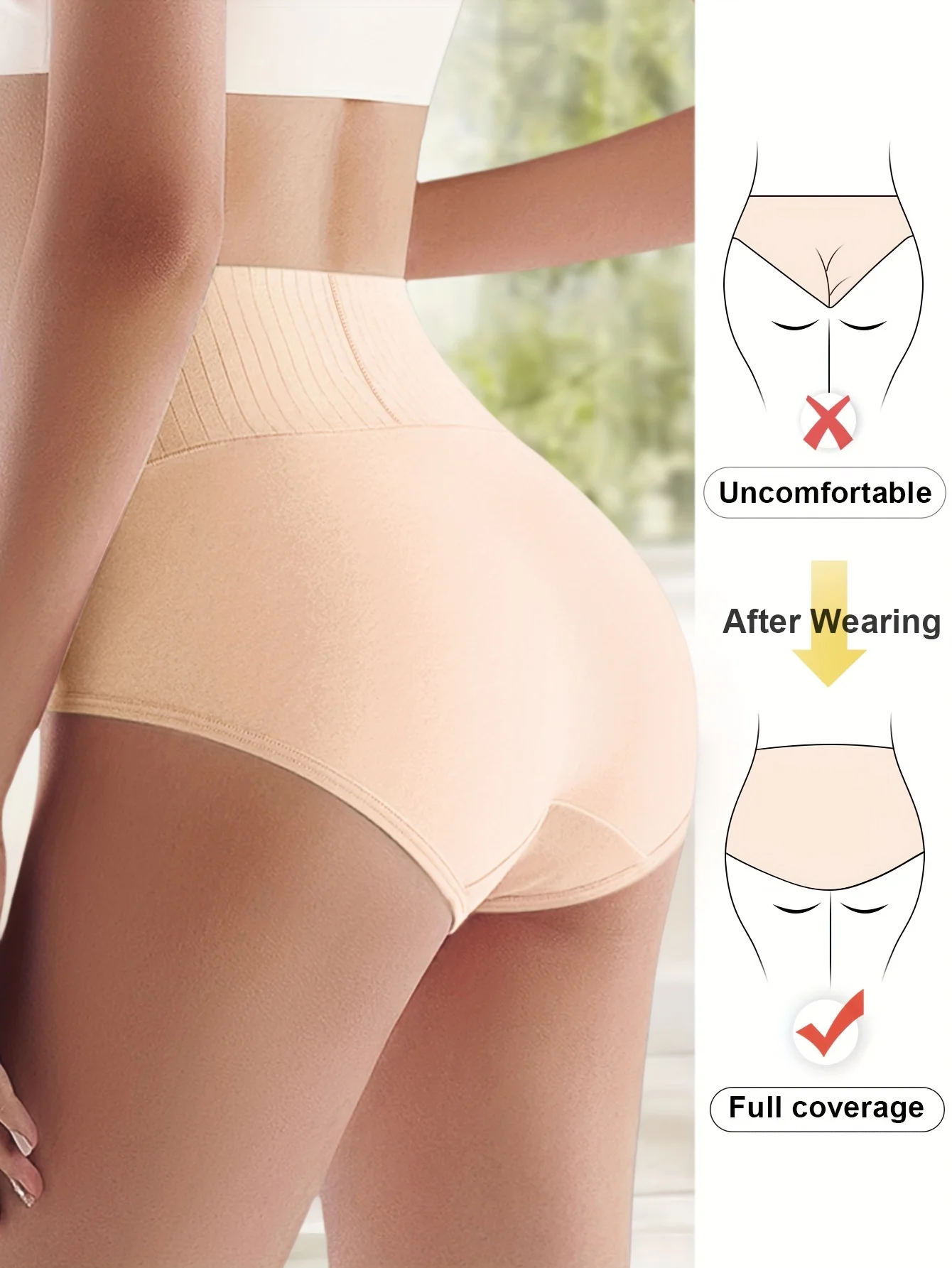 Thumbnail 3 - #7 Newest Womens Breathable Mesh Panties