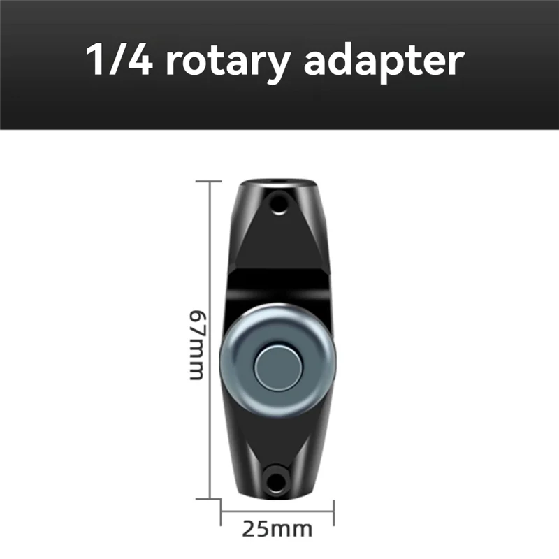 【EXCLUSIVE!】Camera Fixed Base Metal 1/4 Adapter SLR Photography Universal Gimbal Tripod Metal Camera Mount Adapter