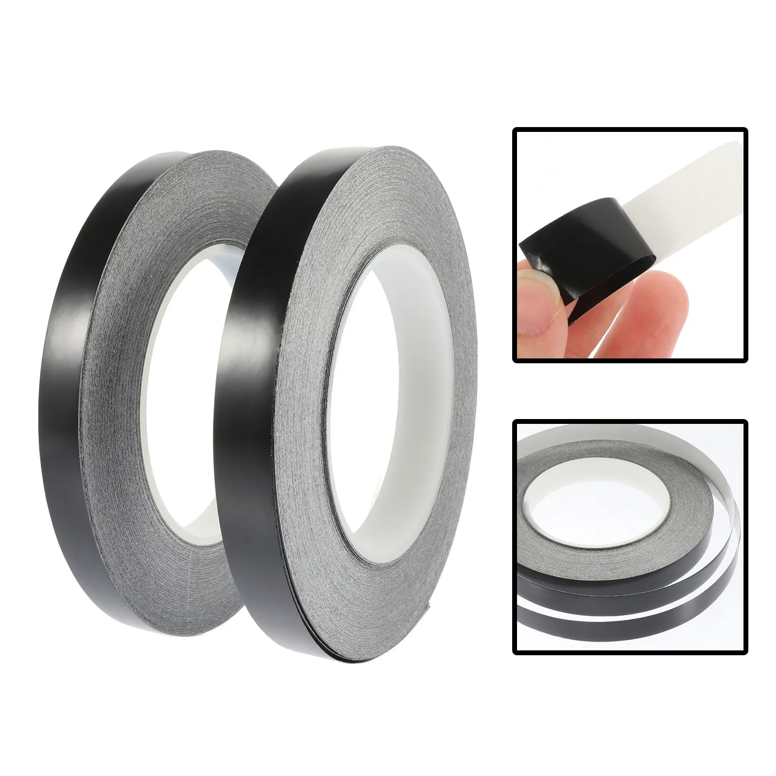 2 Rolls High Performance Black Screen Repair Tape for LCD Display Shading Light Blocking Adhesive Phone Repair