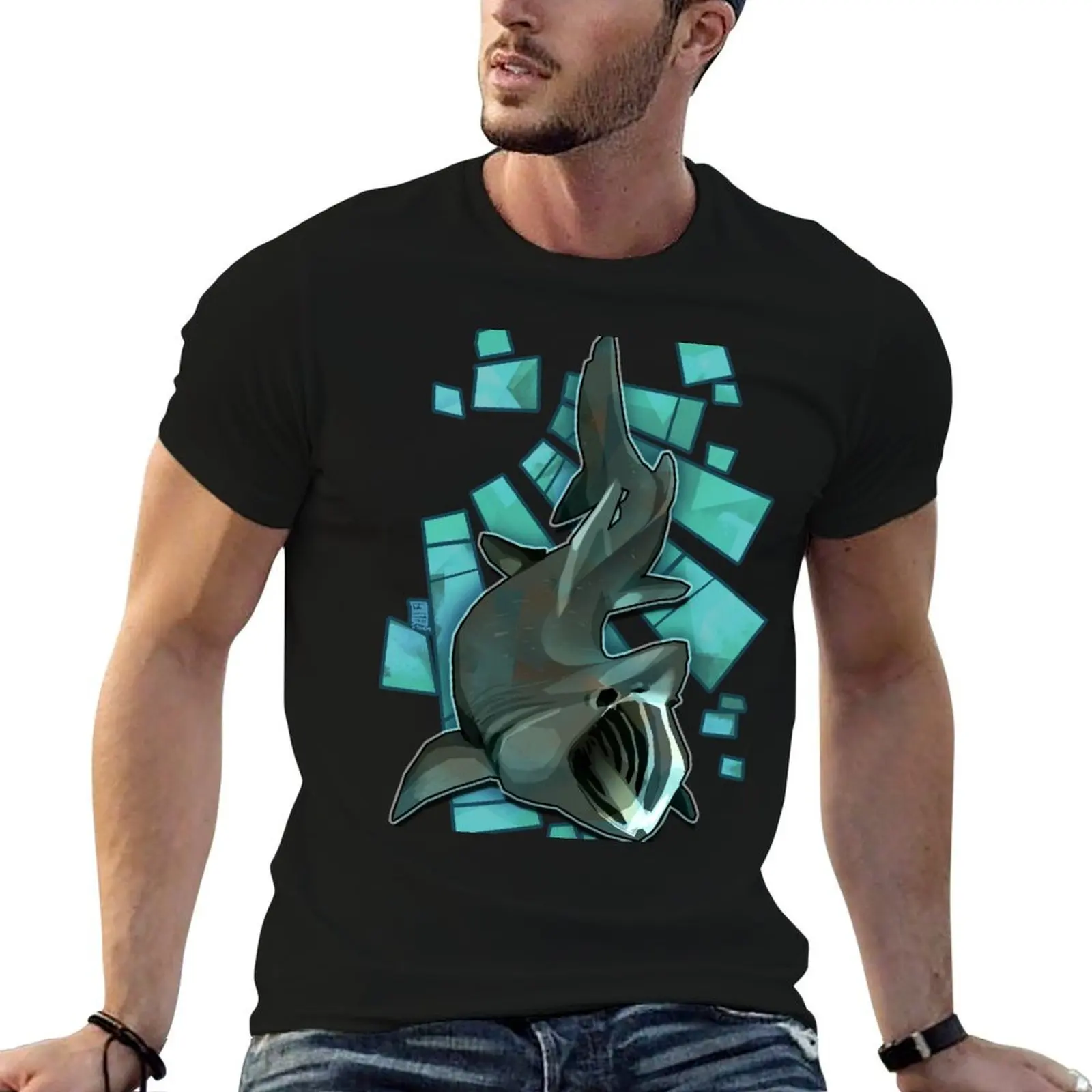 

Basking Shark T-Shirt man t shirts for men casual man t shirt graphic T-Shirt