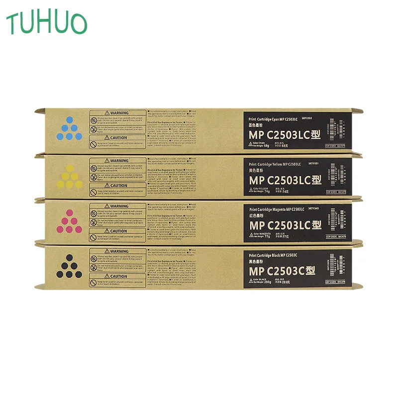 

1PCS MP C2503 Copier Toner Cartridge For Ricoh MP C2003SP C2004 C2011SP C2503SP C2504 High Quality Toner