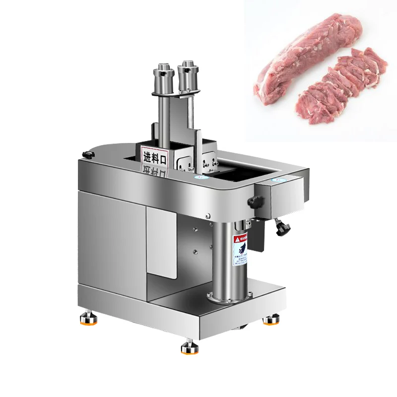 

Stainless Steel Meat Slicer Fully Automatic Commercial Cut Sliced Frozen Fresh Meat Slicer Machine