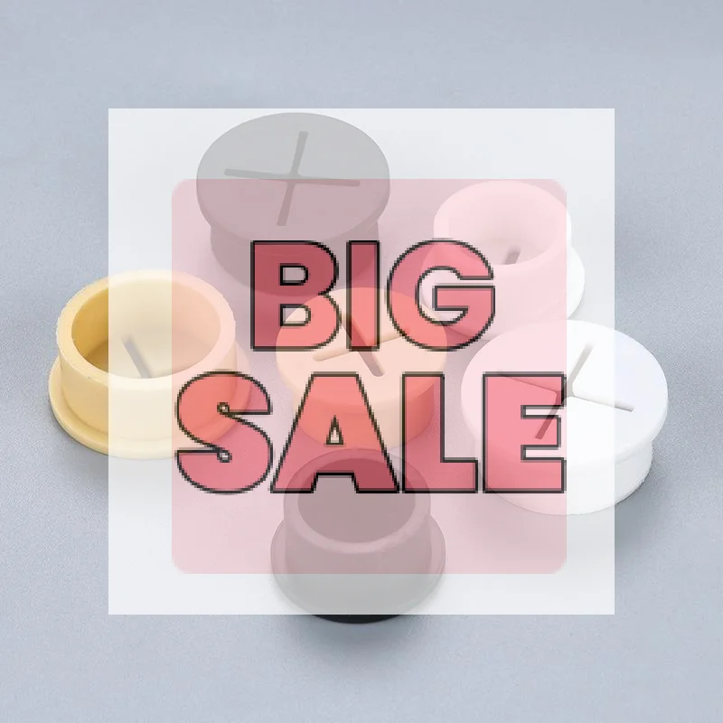 10PCS Office Round Desktop Port Table For USB PC Computer Desk Cable Hole Cover Storage Accessories Desk Cord Grommet Organizer