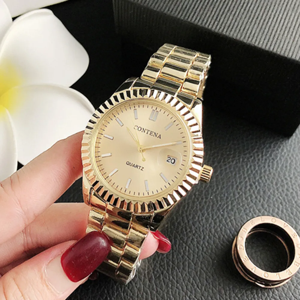 Luxury Stainless Steel Women Quartz Watches Top Brand Ladies Wristwatches Fashion Elegant Rose Gold Watches Women orologio donna