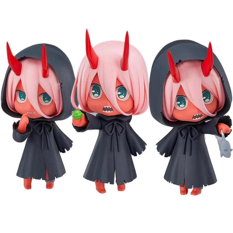 Darling in the FranXX Anime Figure 02 ZERO TWO Kawaii Model Cute Standing New 10CM PVC Static Toys Decoration Lovers Gifts Doll