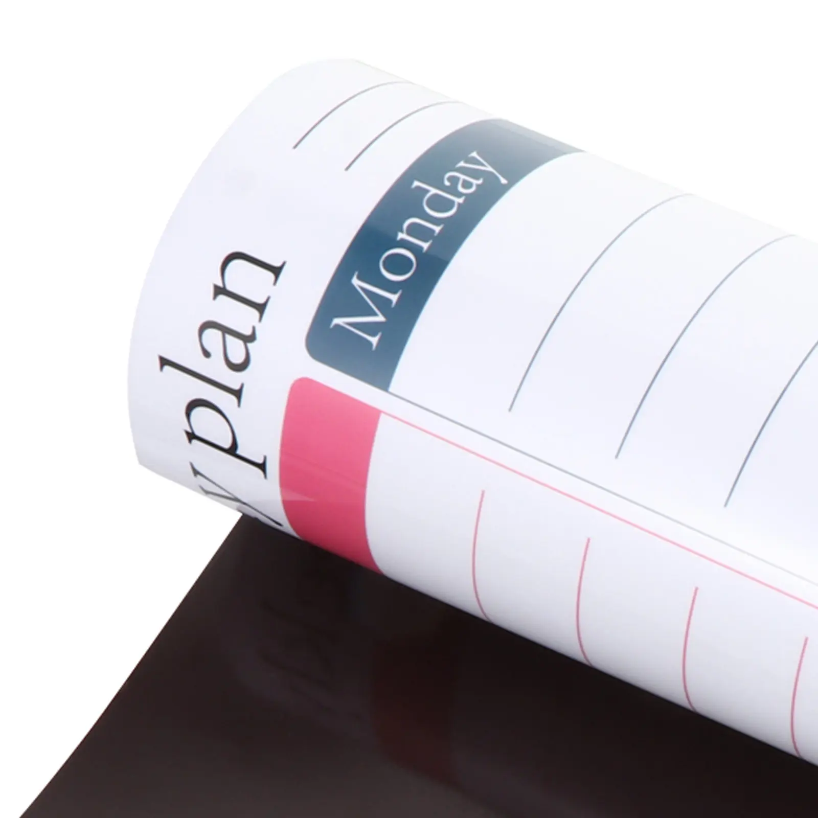 

1 шт. Гибкая магнитная доска для заметок на холодильник, стираемая поверхность для письма, инструмент для планирования и напоминаний