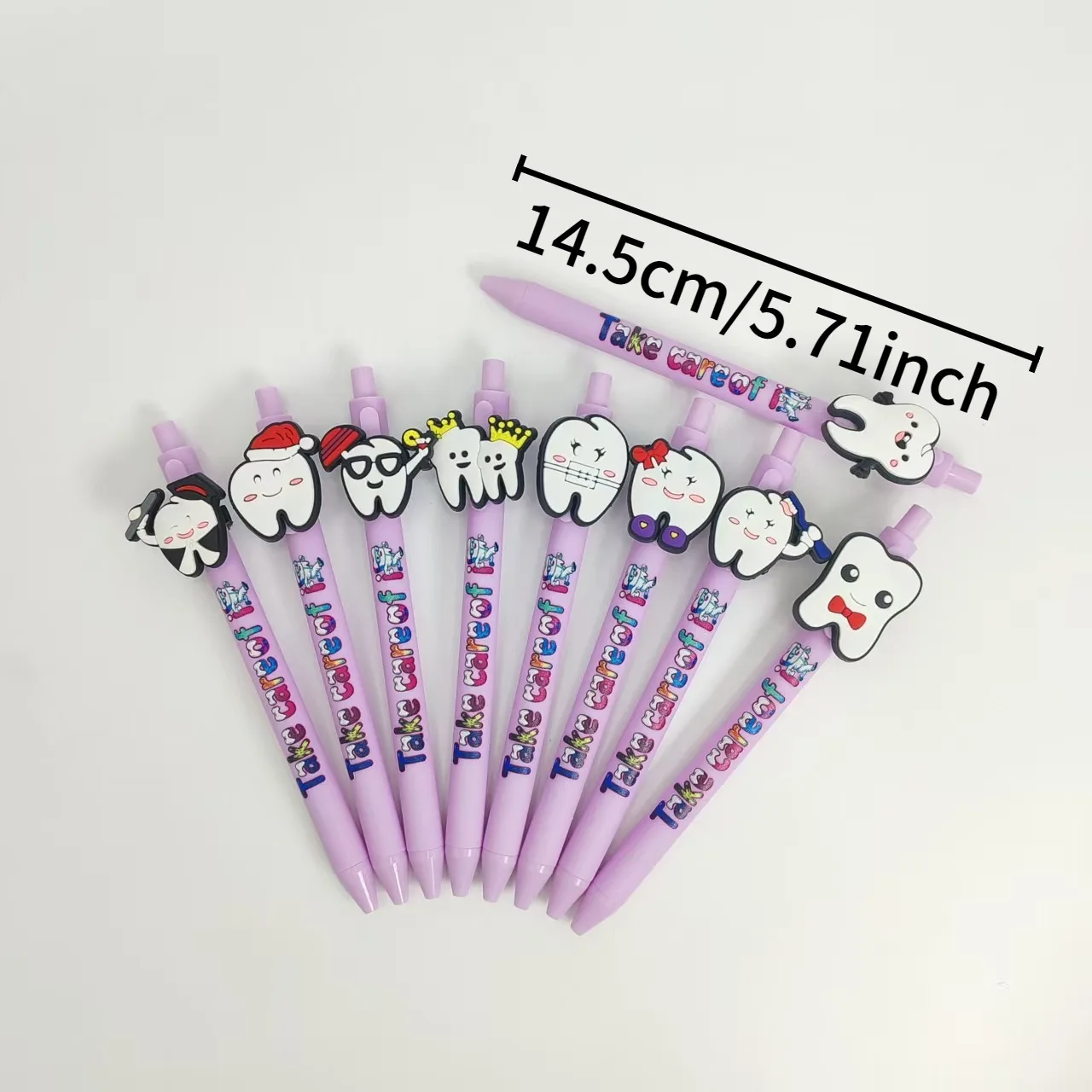 

9 шт./15 шт., серия медицинских зубов, тематическая шариковая ручка, студенческий письменный подпись, студенческий подарок, предпочтительный