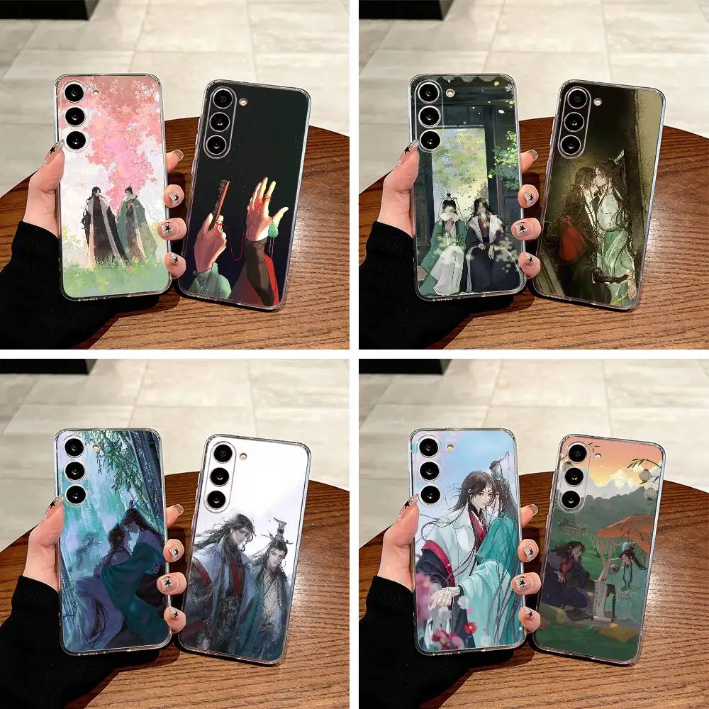 

The -Scum- Villain's -Self-Saving -System Phone Case For Samsung Galaxy A71,A70,A52,A51,A40,A30 Transparent Cover