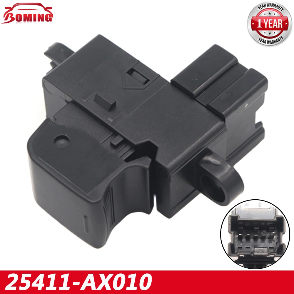 25411-AX010 Car Power Window Control Switch Single Button New 254111-FA0A For Nissan Tiida Rogue Versa Pathfinder 2003-2011