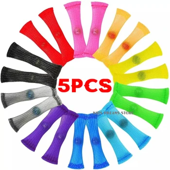 Fidget Toys Marble Mesh antistress palla pressione giocattoli sensoriali Pack autismo ADHD ansia terapia giocattoli OCD intrecciato Easy Bend