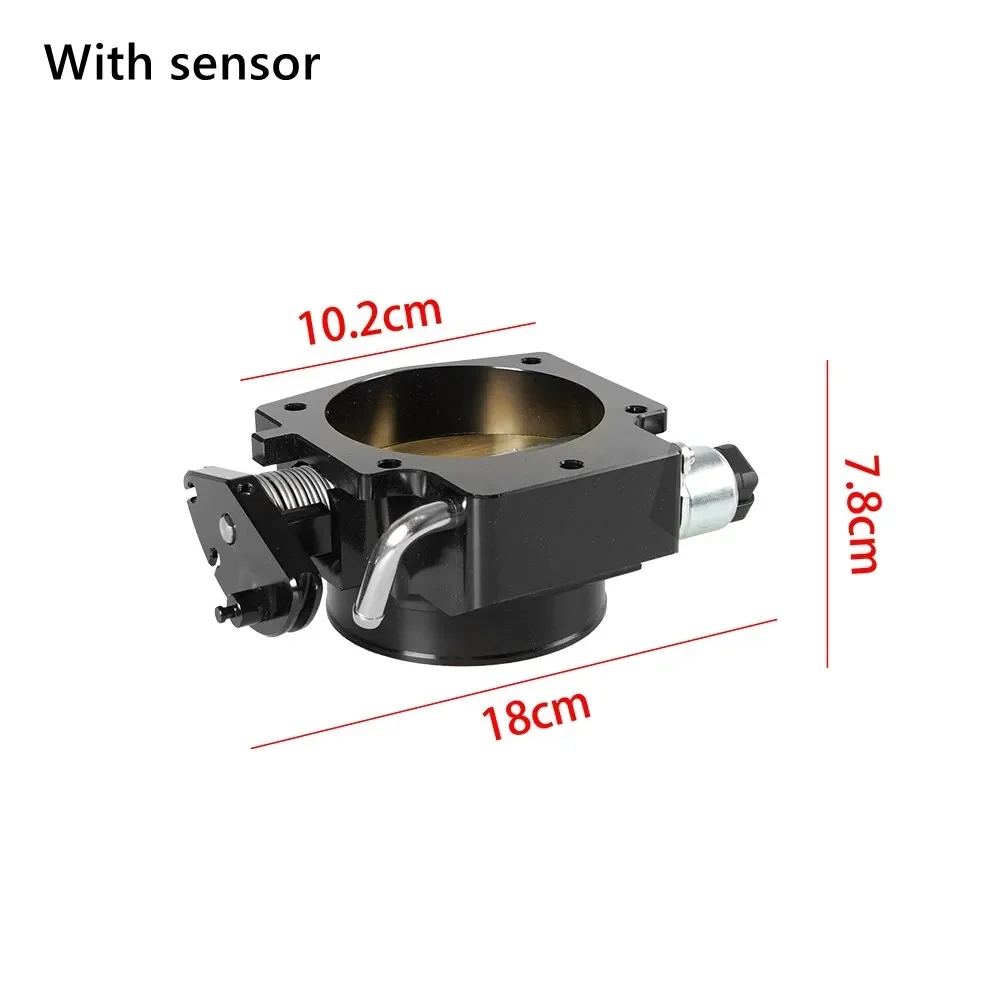 102mm Gruppo piastra collettore di aspirazione corpo farfallato con sensore corpo farfallato per LS1 LS2 LS3 LS6 LSX Accessori auto