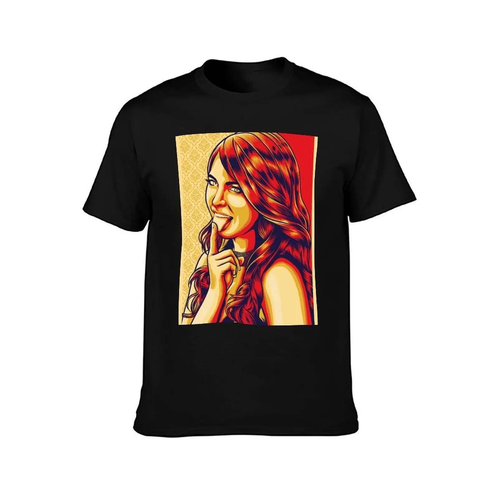 riley reed. T-Shirt, Summer Casual Cotton Tee, Oversized Streetwear Tops, Vintage Graphic Print, Loose Fit Short Sleeve