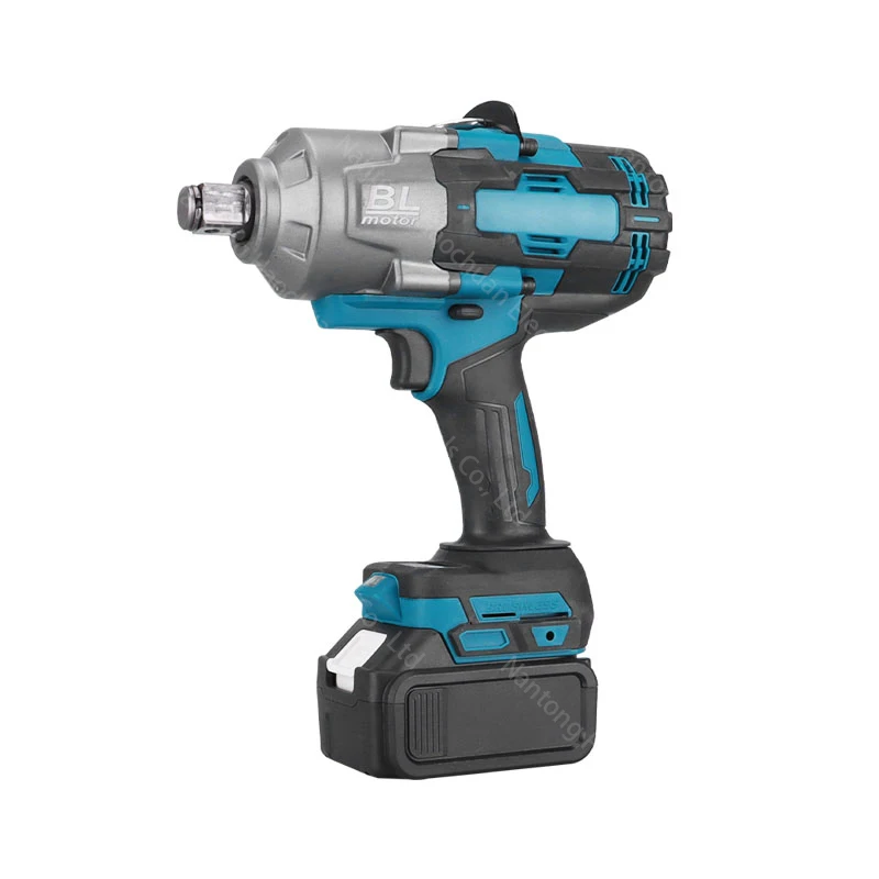 High-Torque 2000N.m Battery-Powered Industry Screwdrivers 21V Electric Wrench Cordless Brushless Impact Wrench