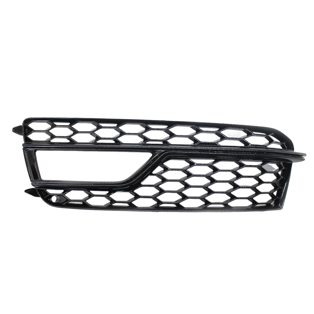 Left Car Front Bumper Mesh Fog Light Cover Honeycomb Grill Grille Cover for Audi S5 A5 S-Lines 2013-2016