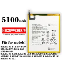 HB2899C0ECW Tablet Battery For Huawei MediaPad M3 8.4 BTV-W09 BTV-DL09 SHT-AL09 SHT-W09 Media Pad M3 8.4 BTV W09/DL09 SHT AL09/W