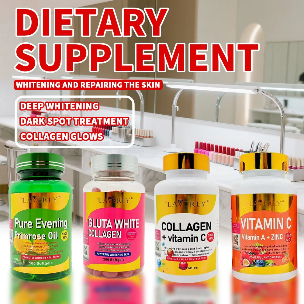 

Beauty Vitamin C Tablets Supplement Nutrients, Improve Immunity Brighten Skin Promote Collagen Synthesis Repair Skin Condition