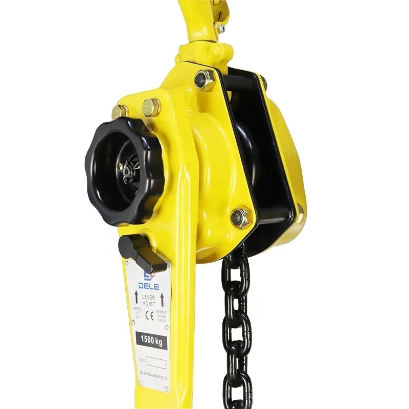 China Chain Lever Hoist 9T Long Service Time The Most Effortless China Manufacture VA-B-9T