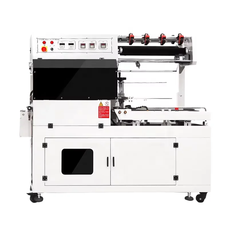 

FQL-450 L Bar Sealing Automatic Heat Tunnel Film Sealing Cutting Shrinking Wrapping Machine