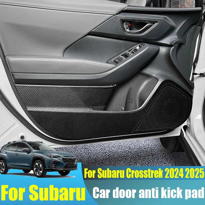 

Для Subaru Crosstrek 2024 2025 автомобильная дверь, модификация, защитная накладка, автомобильный интерьер, специальные аксессуары