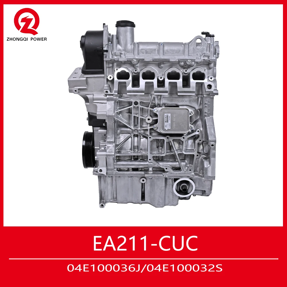 EA2111 1.6 CUC 4 Cylinder Car Engine Assembly 04E100036J 04E100032S Engine Bare Metal Accesorios for Jetta Santana Lavida