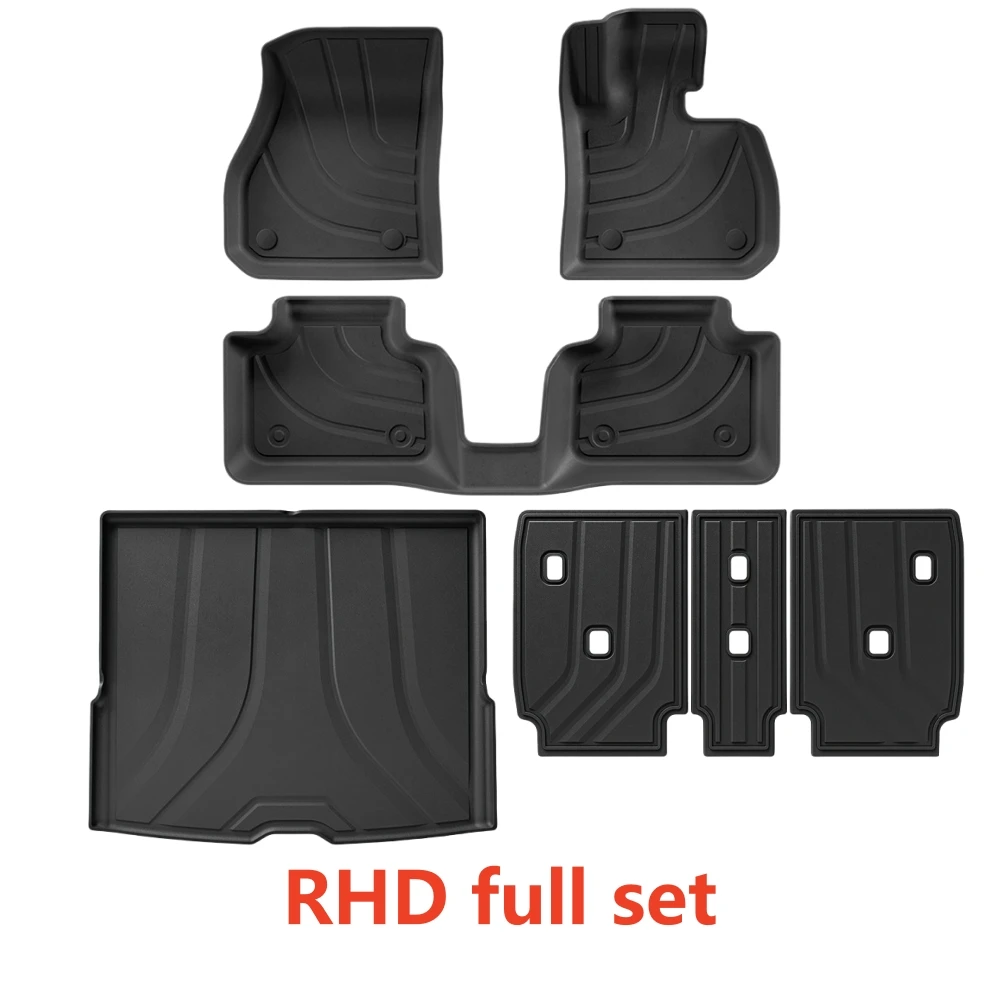 Für BMW U11 X1 ix1 2023-2025 Bodenmatte Kofferraummatte Gepäckmatte Wasserdichter TPE-Teppich LHD/RHD Nicht für China-Produkte geeignet – Detail 10