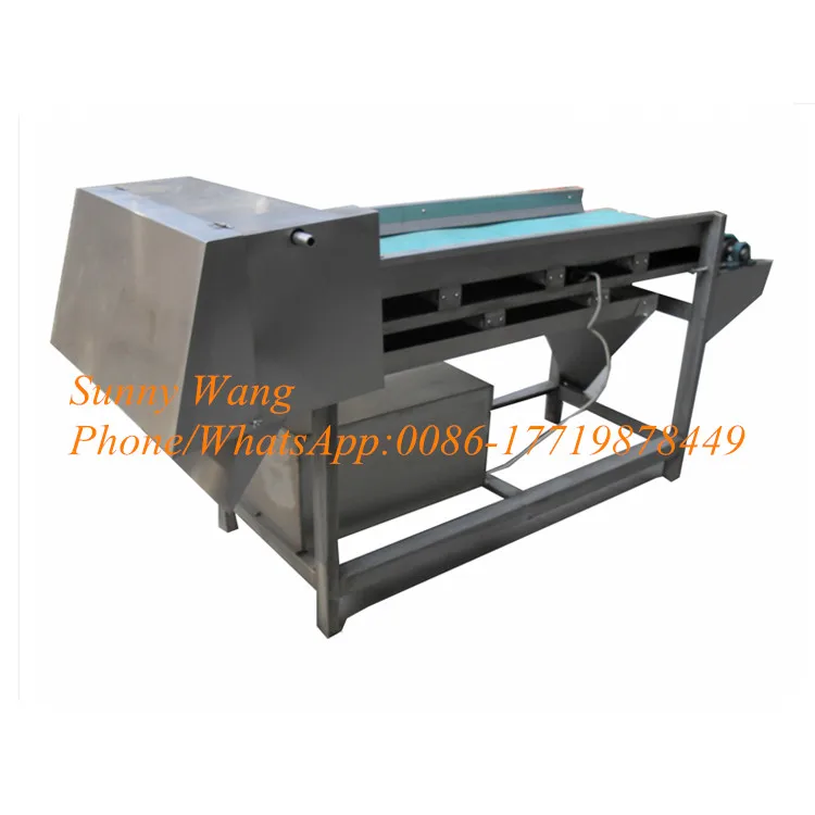 เครื่องตัดสารเลื่อนเห็ดสแตนเลส 304 เครื่องตัดหน่อไม้ฝรั่งเครื่องตัดสาหร่ายทะเล