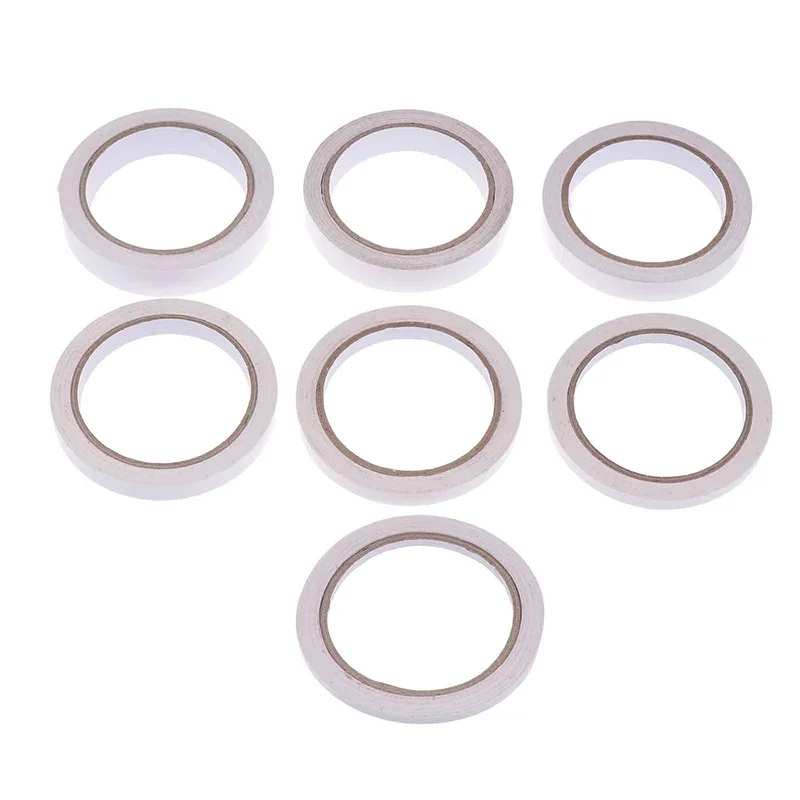 2Rolls 17M Double Sided Tape Strong Double Faced Powerful Hand Tearing Adhesive Tape For Mounting Fixing Pad Sticky Paper