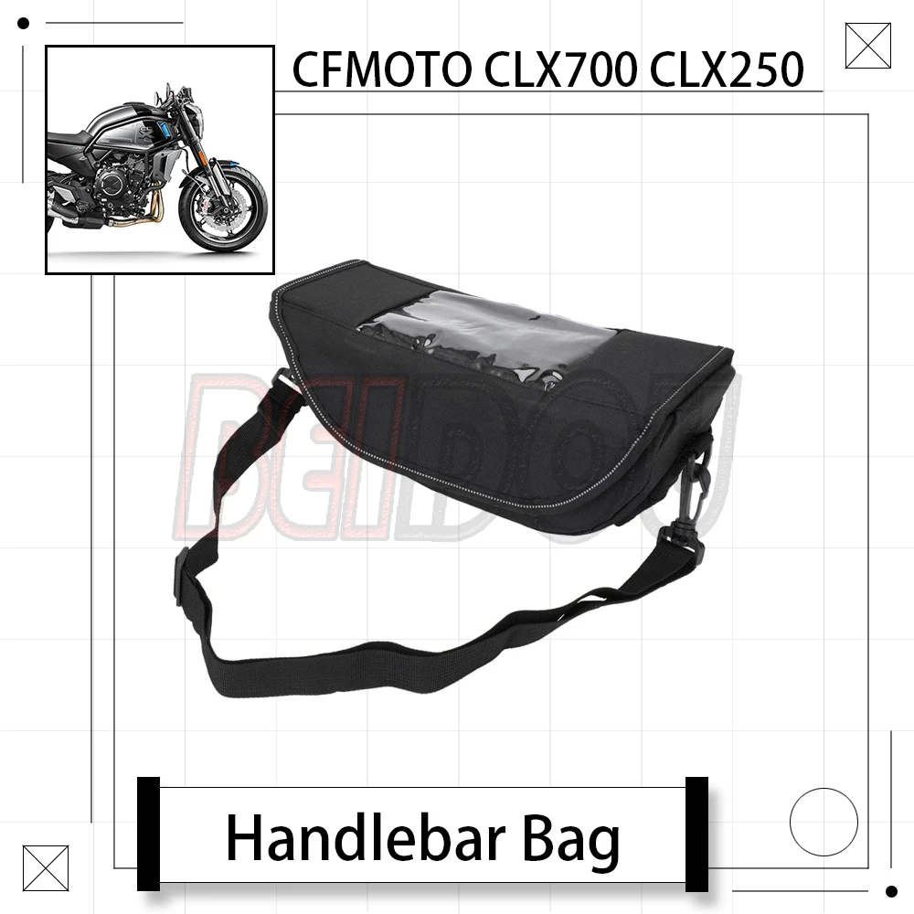 

For CFMOTO CLX700 CLX-700 700 CLX CLX250 CLX-250 Motorcycle Modified Storage Bag Handlebar Bag Rider Bag