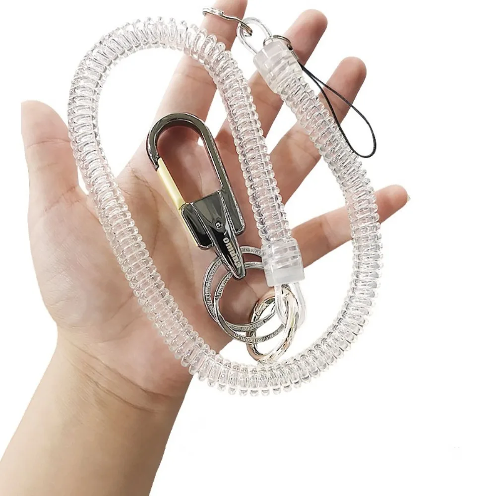 

Anti-Lost Rope Phone Telescopic Lanyard Pendant Spring Mobile Phone Spring Strap Spring Type Universal Phone Safety Tether